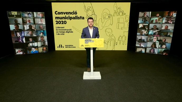 El vicepresidente de la Generalitat y conseller de Economía y Hacienda, Pere Aragons