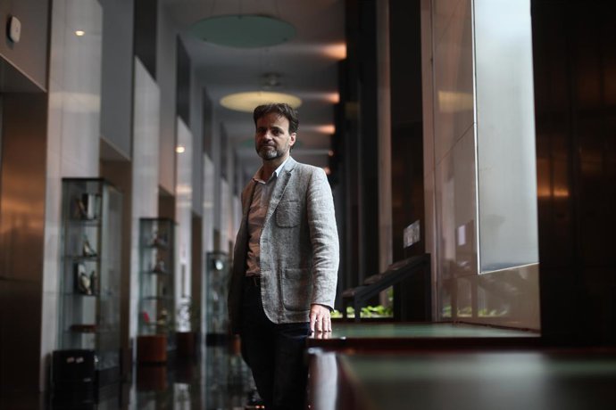 El president del grup parlamentari d'Unides Podem i líder d'En Comú Podem -ECP-, Jaume Asens, 23 de setembre del 2020.