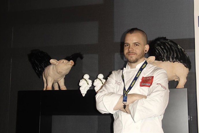 El cocinero David Muñoz, del Restaurante DiverXo, Estrella Michelín