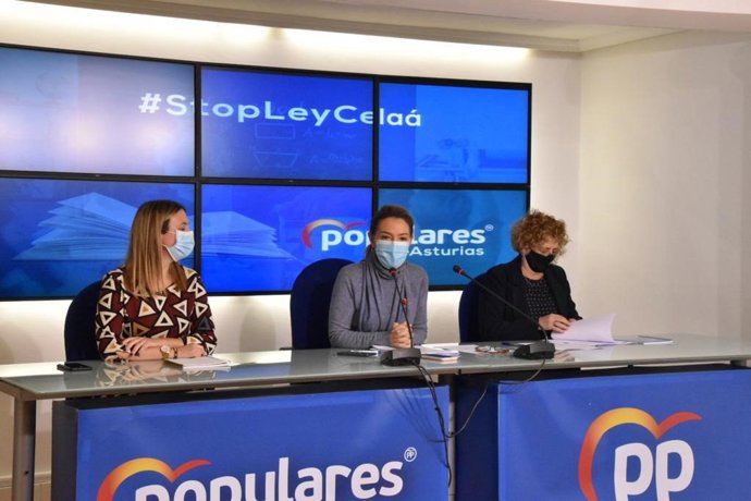 Rueda de prensa de Teresa Mallada