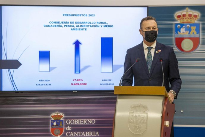 Guillermo Blanco presenta los presupuestos de su Consejería