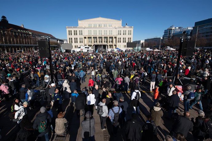 Protestas contra las restricciones en Alemania 
