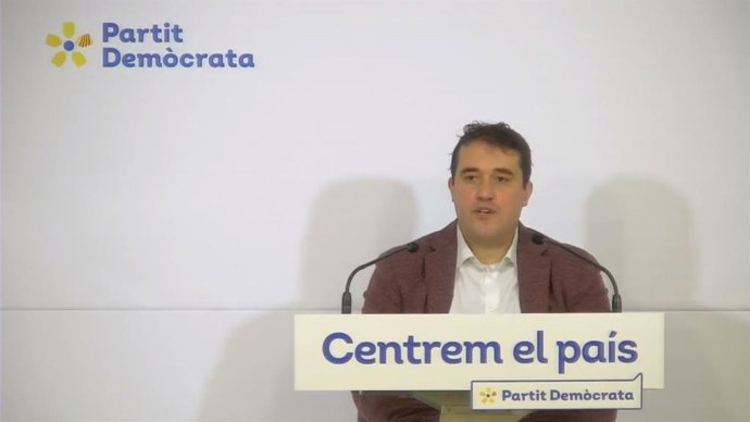 El president del PDeCAT, David Bonvehí