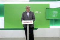 PSOE-A se ofrece a negociar con la Junta, "pese a la indignidad de este Presupuesto" y "sin Vox" como socio preferente