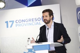 Presidente del Partido Popular, Pablo Casado.