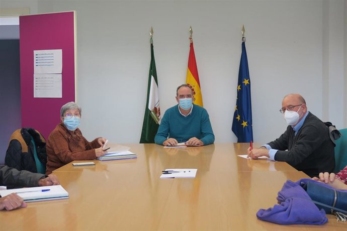 El Comisionado del Polígono Sur Jaime Bretón y la Plataforma Nosotros También Somos Sevilla