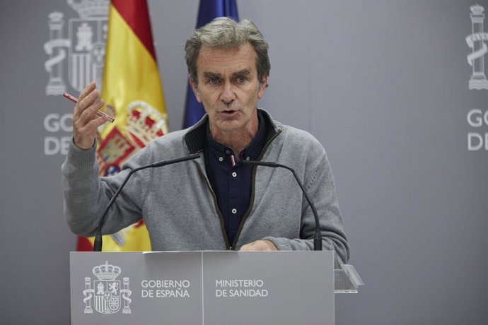 El director del Centre de Coordinació d'Alertes i Emergncies Sanitries (CCAES), Fernando Simón.