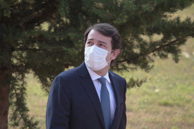 El presidente de Castilla y León, Alfonso Fernández Mañueco