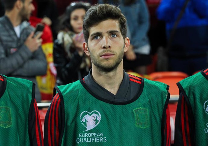 El jugador español Sergi Roberto