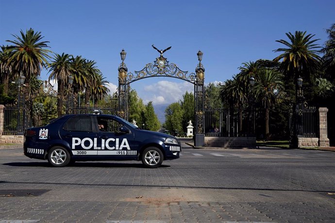 Un coche patrulla de Policía