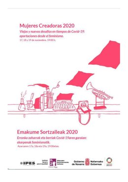 Cartel de las jornadas 'Mujeres Creadoras'