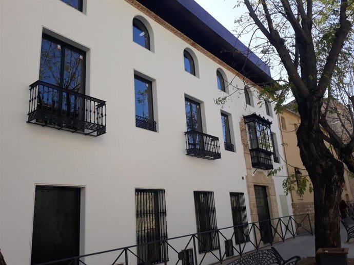 El Palacio del Vizconde de los Villares tras la ejecución de la primera fase de rehabiltación.