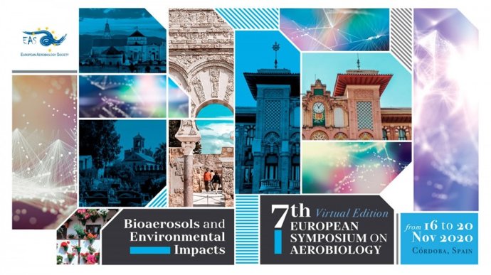 Cartel del 7 Simposio Europeo de Aerobiología.
