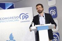 Casado responde a Ábalos:"40 políticos asesinados por ETA. Bildu justifica ese terror, no se puede pactar con ellos"