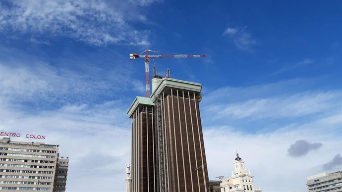 Imagen de archivo de las Torres de Colón de Madrid