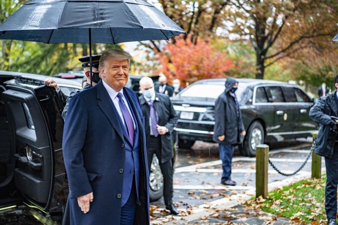 El president sortint dels Estats Units, Donald Trump 