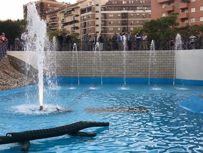 Fuente en el bulevar de Jaén