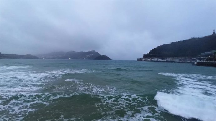 Nubes en San Sebastián