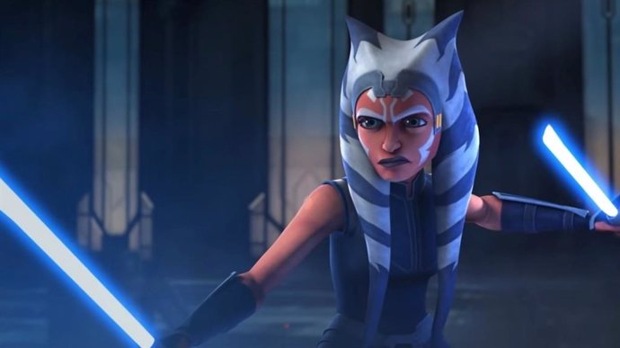 Ahsoka Tano en la serie de animación de Star Wars