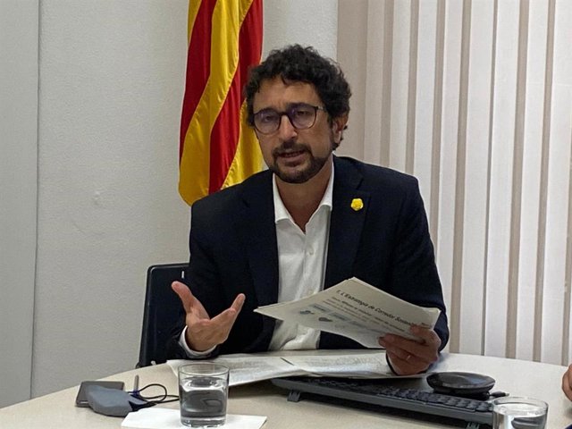 El conseller de Territori i Sostenibilitat, Damià Calvet.