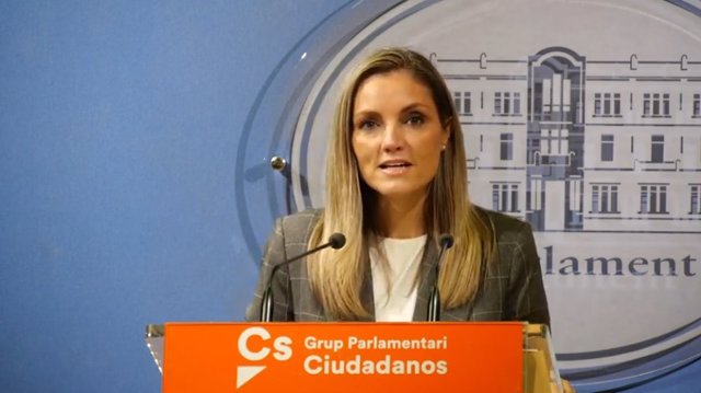 La portavoz de Cs, Patricia Guasp.