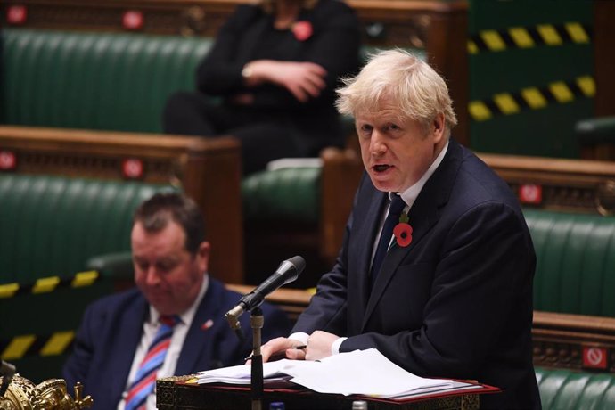 El primer ministro británico, Boris Johnson. 