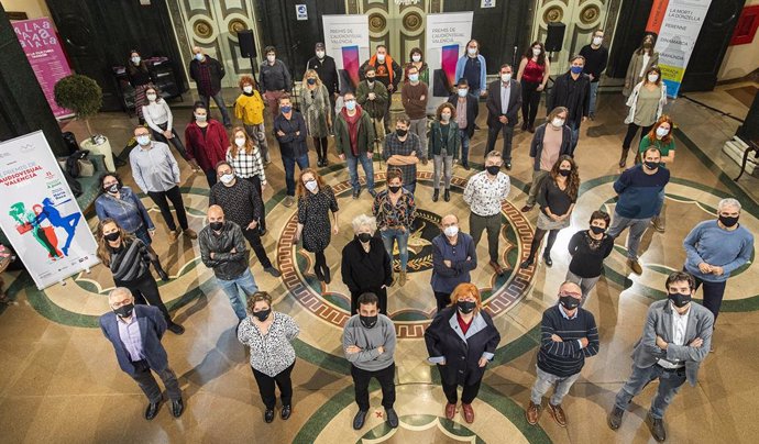 Foto de Familia por los Premios del Audiovisual Valenciano 2020