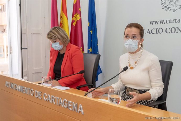 Comparecencia de Ana Belén Castejón y Noelia Arroyo