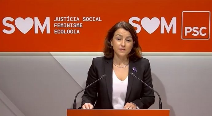 La vice-primera secretria i portaveu del PSC, Eva Granados