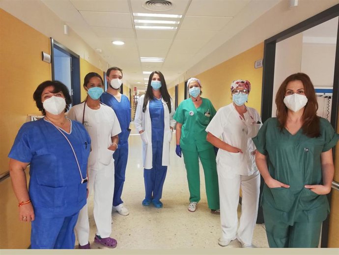 Equipo de Neumología del hospital Infanta Elena.