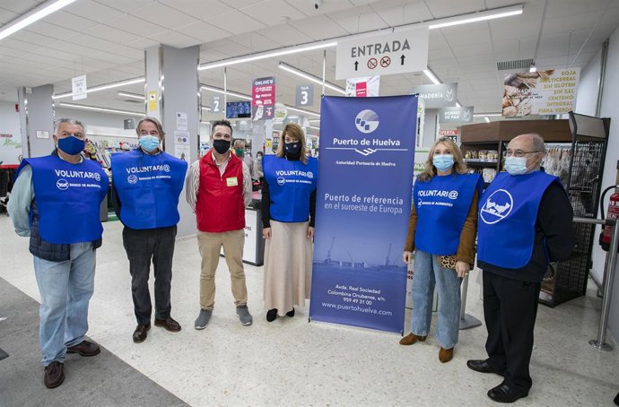 Inicio de la Gran Recogida del Banco de Alimentos de Huelva.