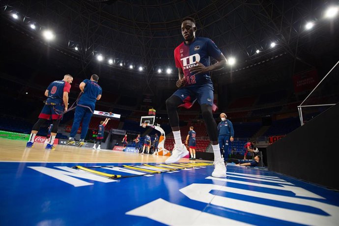 Calentamiento del Baskonia