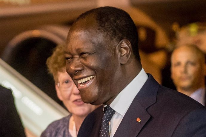 El presidente de Costa de Marfil, Alassane Ouattara