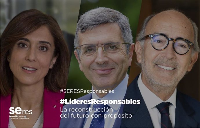 La presidenta de Microsoft España, Pilar López, y el presidente de Cuatrecasas, Rafael Fontana, han participado en la decimosexta sesión de #LíderesResponsables de FUNDACIÓN SERES