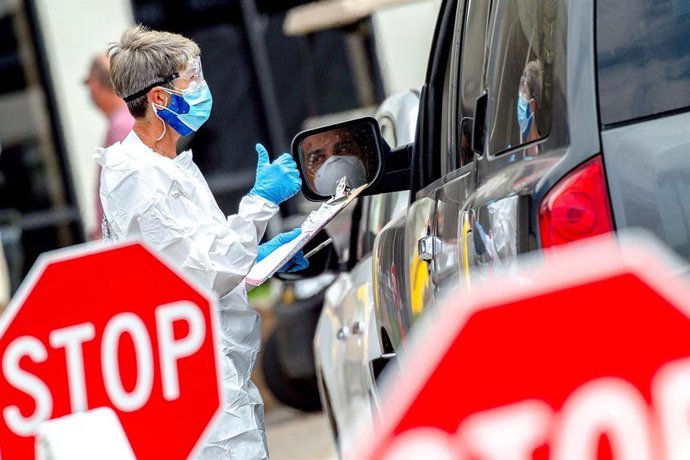 Pruebas de coronavirus en California.