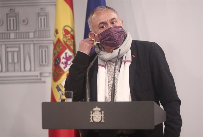 El secretario general de UGT, Pepe Álvarez