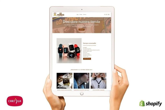 Ejemplo de creación de ecommerce a La Joyería desde 2016 del C.C