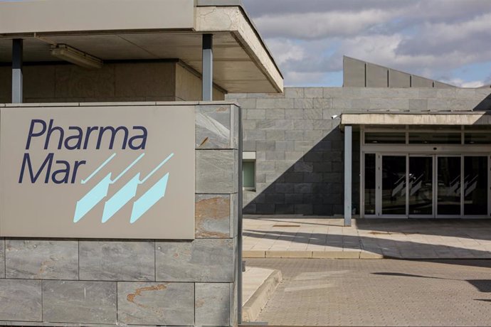 Entrada a la sede de PharmaMar  