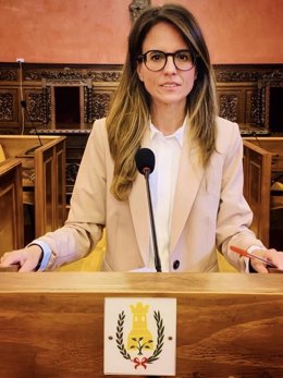 La alcaldesa de Ayamonte, Natalia Santos.