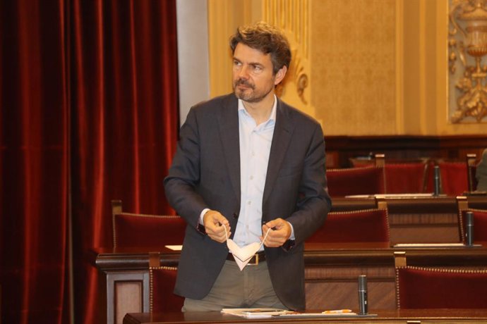 El portavoz adjunto del grupo parlamentario de Cs, Marc Pérez-Ribas