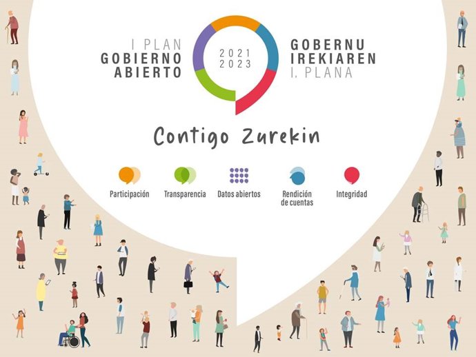 El Ejecutivo foral crea un espacio para realizar aportaciones al I Plan de Gobierno Abierto