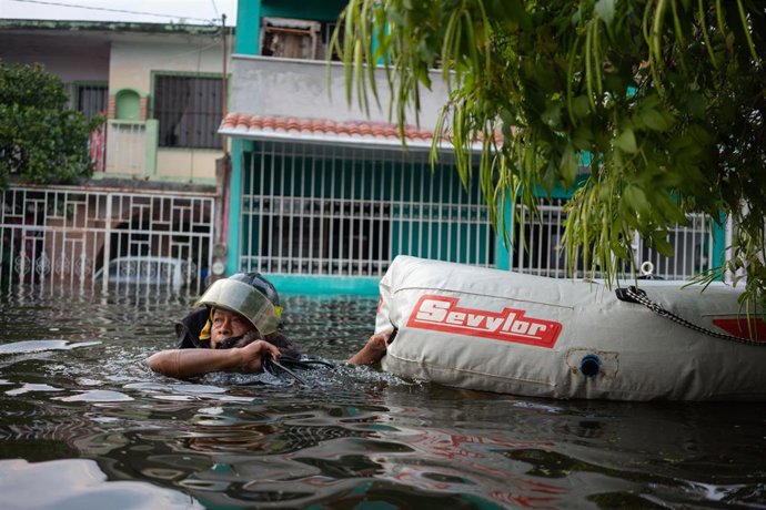 Inundaciones en el estado mexicano de Tabasco