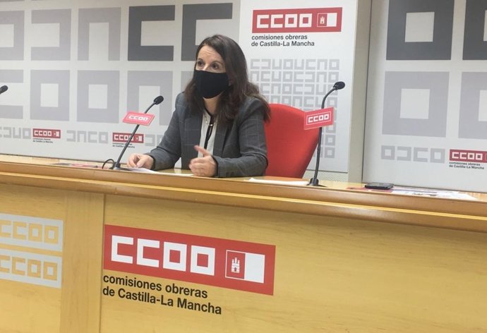 La secretaria regional de Política Institucional y Salud Laboral de CCOO, Raquel Payo.
