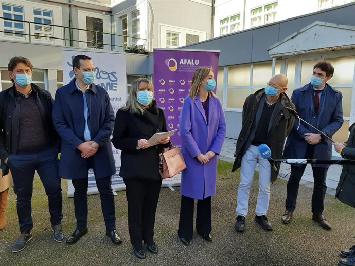 La conselleira de Política Social, Fabiola García, en una visita en Lugo.