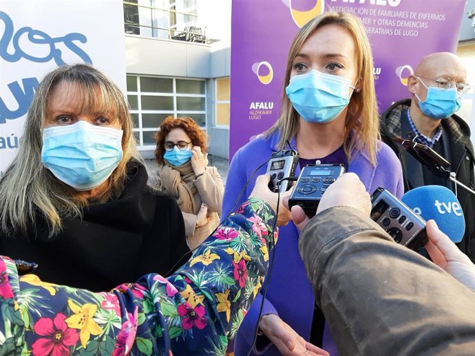 La conselleira de Política Social, Fabiola García, en Lugo.
