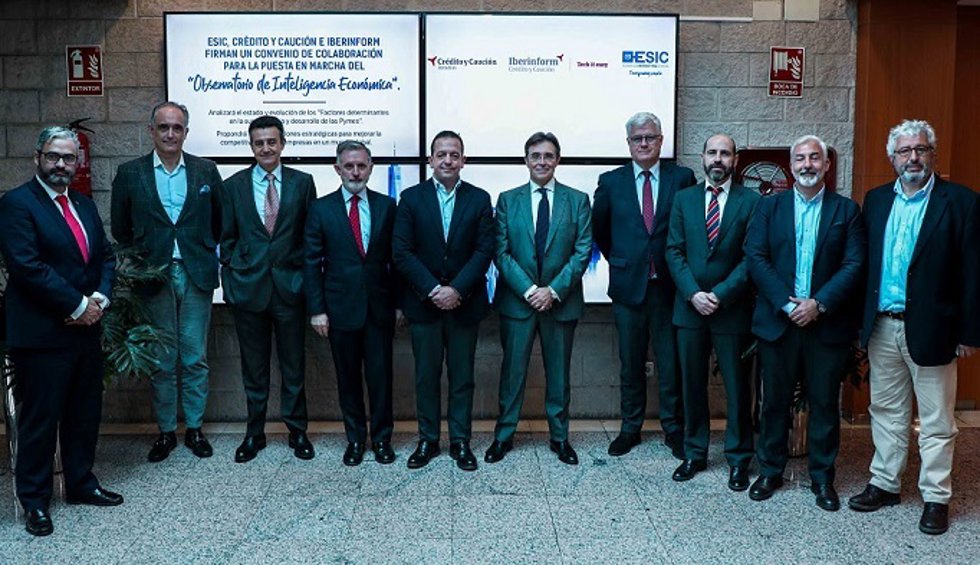 Crédito y Caución, Iberinform y ESIC Business & Marketing School ponen en marcha del Observatorio de Inteligencia Económica.