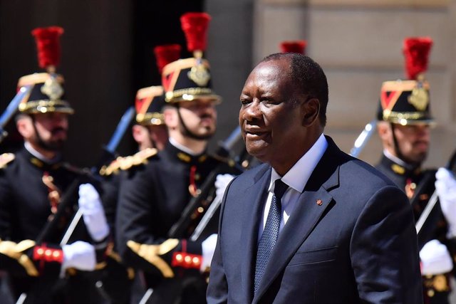 El presidente de Costa de Marfil, Alassane Ouattara