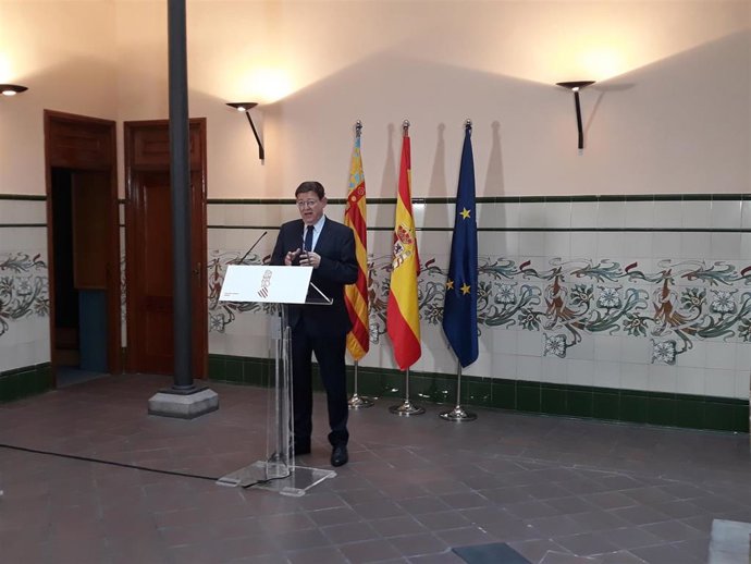 Ximo Puig, presidente de la Generalitat Valenciana