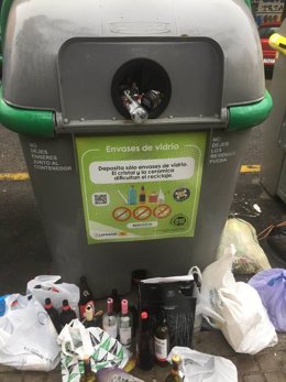 Estado de un contenedor de Lipasam