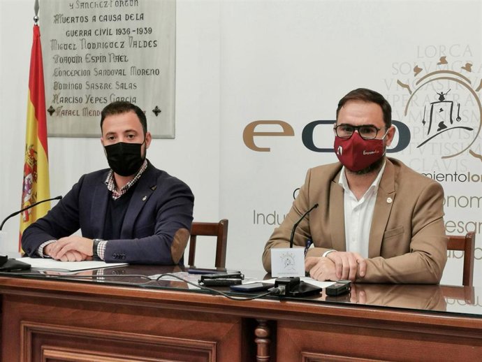 El alcalde de Lorca, en rueda de prensa